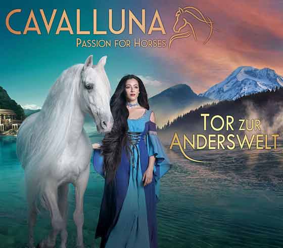 Cavalluna horse show, Quarterback Arena Leipzig