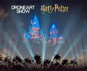 Harry Potter Drone Show, Leipzig